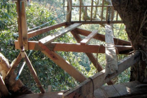Treehouses - volunteer work for forest conservation in Laos