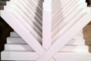 custom made railing for a deck